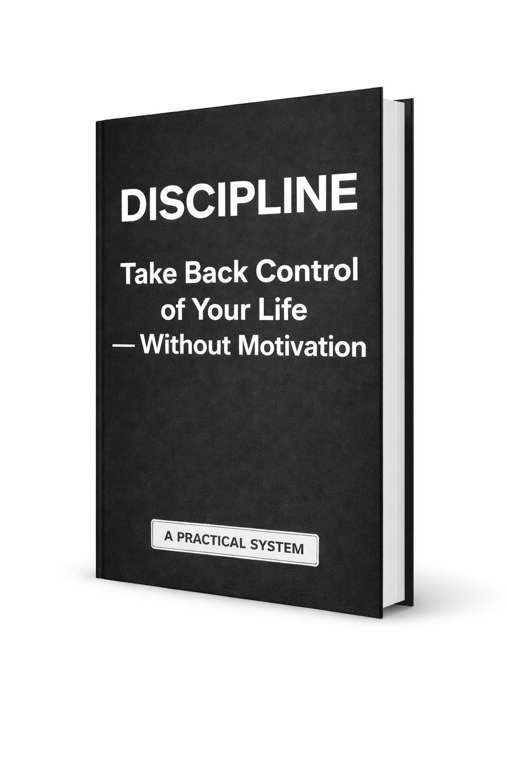 Start Discipline – A Practical System (eBook)